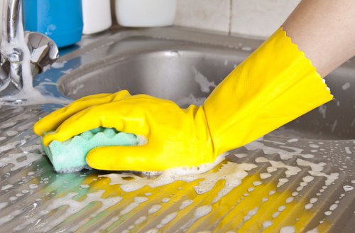 Leather sofa care and conditioning during sofa cleaning in Swiss Cottage